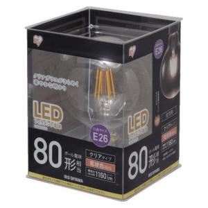 アイリスオーヤマ(Iris Ohyama) LDG9L-G-FC LEDフィラメント電球(電球色) E26口金 80W形相当 1160lm｜ebest