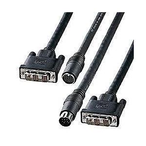 SANWA SUPPLY（サンワサプライ） DVI工事配線ケーブル 10m シングル