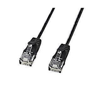 サンワサプライ KB-SL6-07BK ブラック LANケーブル カテゴリー6対応 ギガビットイーサ...