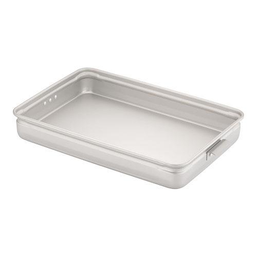 アカオアルミ アルミ手付番重 板取手 大 80