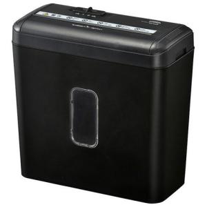 アスカ シュレッダー クロスカット S51 最大8枚 コンパクト 大容量 取っ手付き 黒 アスカ シュレッダー クロスカット S51 最大8枚 コンパクト 大容量