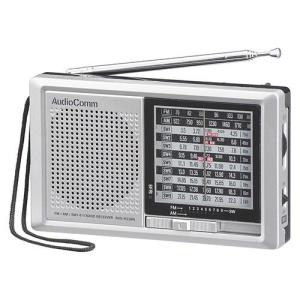 オーム電機(OHM) RAD-H330N AudioComm_ハンディ短波ラジオ AM/FM/SW1-9｜ebest