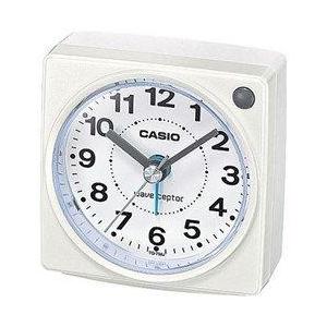 CASIO（カシオ） TQ-750J-7JF 電波目覚まし時計 ホワイト : murauchi