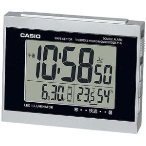 CASIO（カシオ） 電波目覚まし時計 DQD-805J-8JF 〈DQD805J8JF