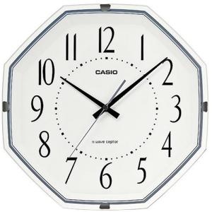 カシオ 電波時計 壁掛け時計 アナログ 掛け時計 おしゃれな ホワイト