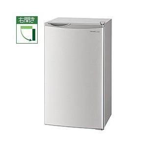 シャープ SJ-H8W-S(シルバー系) 直冷式 1ドア冷蔵庫 右開き 75L