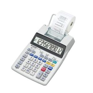 CASIO（カシオ） HR-170RC-BK セミデスクタイプ 12桁 プリンター電卓