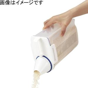 アスベル 密閉米びつ 2kg パッキン付 ライ...の詳細画像1