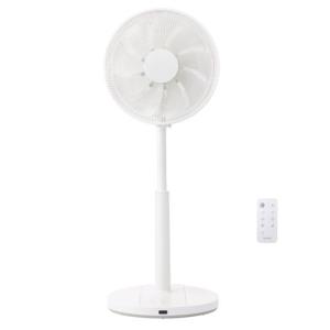 扇風機 ツインバード EF-E952W ホワイト 30cmDCサーキュレーション リモコン付