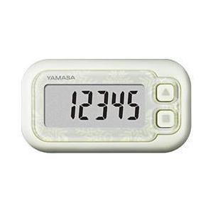 山佐(YAMASA) EX-200-W スノーホワイト 万歩計 ポケット万歩 らくらくまんぽ
