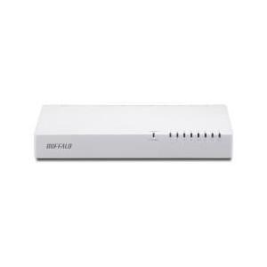 バッファロー(BUFFALO) LSW4-TX-8NP/WH(ホワイト) スイッチングHub 8ポー...