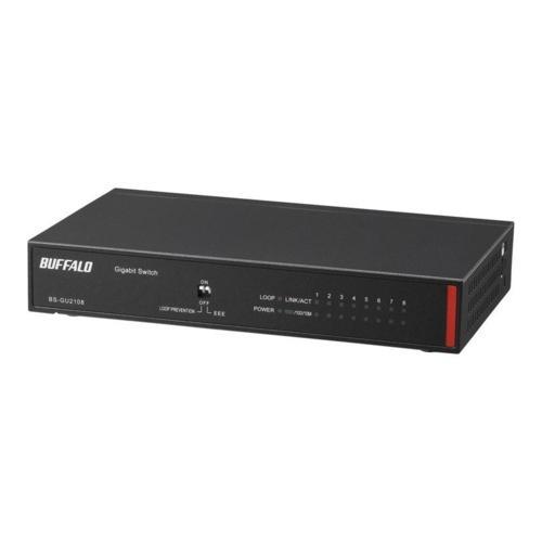 バッファロー(BUFFALO) BS-GU2108 Giga対応 Layer2 アンマネージスイッチ...