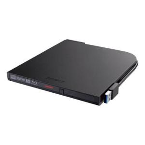 バッファロー(BUFFALO) BRXL-PTV6U3-BKB(ブラック) USB3.2(Gen1) 対応 ポータブルBD 書込ソフト添付｜ebest