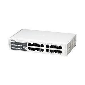 バッファロー(BUFFALO) LSW5-GT-16NSR Giga対応 スイッチングハブ 16
