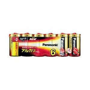 パナソニック(Panasonic) LR14XJ/6SW アルカリ乾電池 単2形 6本パック