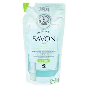 小林製薬 消臭元SAVON 詰替 洗いあがりすっきりシトラスシャワーソープ 400ml｜ebest