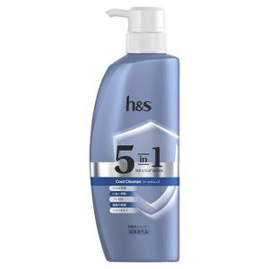 P＆G h&s 5in1 クールクレンズシャンプー ポンプ 340g｜ebest