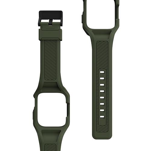 UAG(ユーエージー) UAG-RAW45SPLS-OL(オリーブ) Apple Watch 45m...