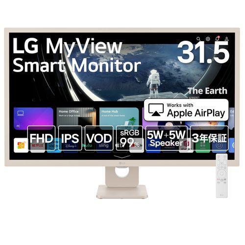 LGエレクトロニクス(LG) 32SR50F-E LG MyView Smart Monitor 3...