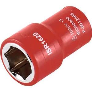 トラスコ中山 TZ3-12S 絶縁ソケット 6角 差込角9.5 対辺12mm