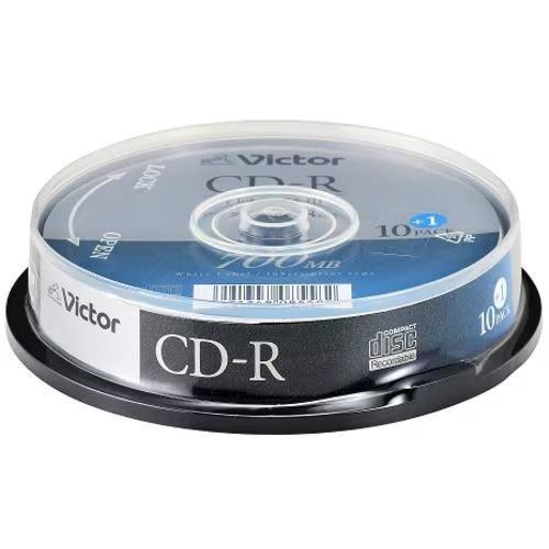 ビクター(Victor) SR80FP11SJ5 Victor パソコン用 48倍速 CD-R 11...