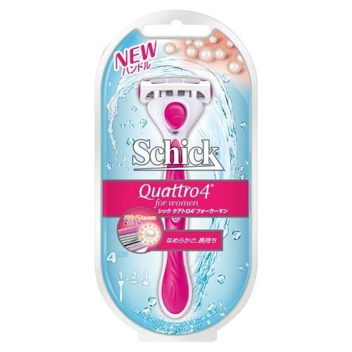 Schick(シック・ジャパン) シック クアトロ4フォーウーマンホルダー（替刃2コ付 内1コは装着...
