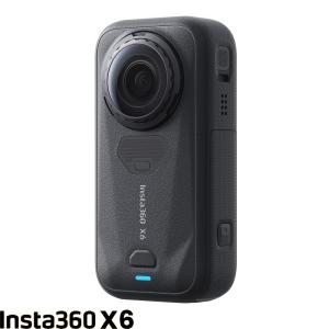 Insta360 Insta360 X6 ブラック アクションカメラ 通常版 CINSABXA-X601 国内正規流通品 360度撮影