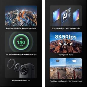 Insta360 Insta360 X6 ブラ...の詳細画像2