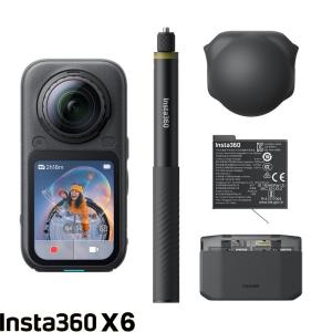 Insta360 Insta360 X6 エッセンシャル ブラック アクションカメラ CINSABXA-X603 国内正規流通品｜イーベスト