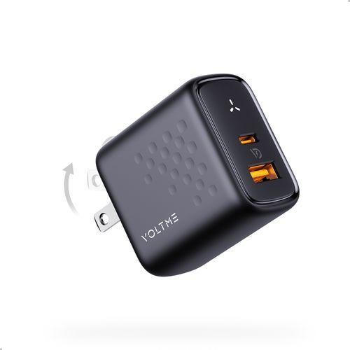 ボルトミー(VOLTME) V2139 ブラック USB急速充電器 Revo 35 Duo A＋C ...