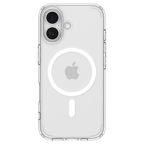 シュピゲン iPhone17用 Crystal Hybrid MagFit Clear White ...