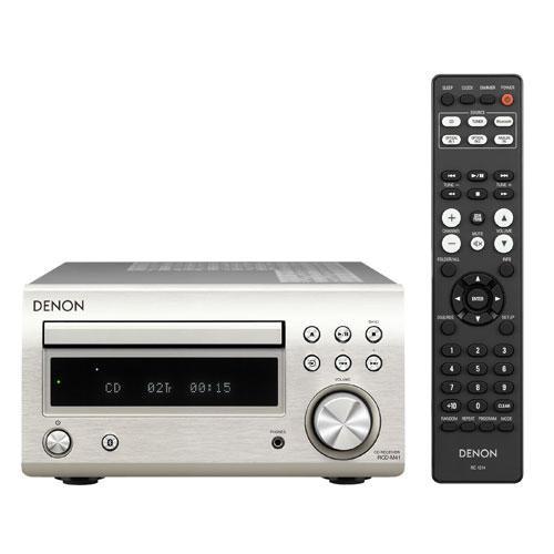 【長期保証付】DENON(デノン) RCD-M41-SP(プレミアムシルバー) CDレシーバーシステ...