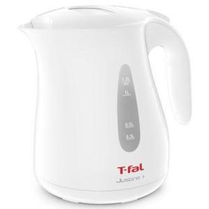 【長期保証付】ティファール(T-fal) KO4901JP(ホワイト) 電気ケトル ジャスティン プラス 1.2L 大容量｜ebest