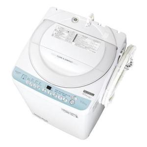 【長期保証付】シャープ(SHARP) ES-T714-W(ホワイト) 全自動洗濯機 上開き 洗濯7kg