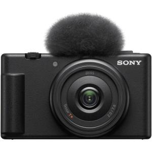 【長期保証付】ソニー(SONY) VLOGCAM ZV-1F B ブラック 1.0型 大型センサーデジタルカメラ ZV1FBC