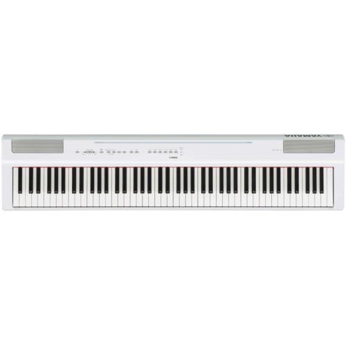 【長期保証付】ヤマハ(YAMAHA) P-125aWH(ホワイト) ポータブル電子ピアノ 88鍵盤