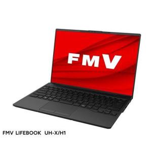 【長期保証付】富士通 FUJITSU FMVUXH1B LIFEBOOK UH 14型 Core i7/16GB/512GB/Office ピクトブラック FMVUXH1B