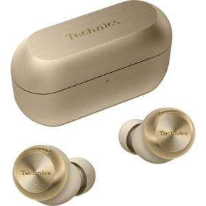 【長期保証付】Technics(テクニクス) EAH-AZ100-N(シャンパンゴールド) 完全ワイヤレスイヤホン Bluetooth5.3 IPX4 磁性流体ドライバー搭載｜ebest