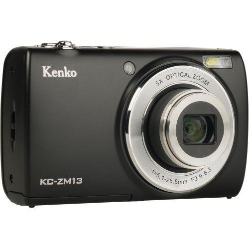 【長期保証付】ケンコー(Kenko) KC-ZM13-BK ブラック 1600万画素コンパクトデジタ...