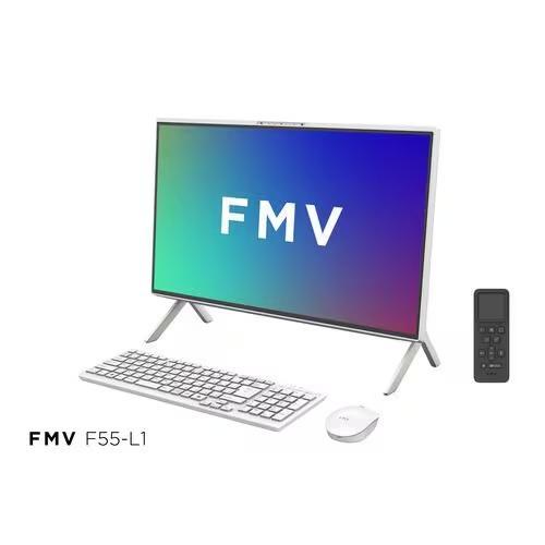 【長期保証付】富士通(FUJITSU) FMV Desktop F FMVF55L1WA 23.8型...
