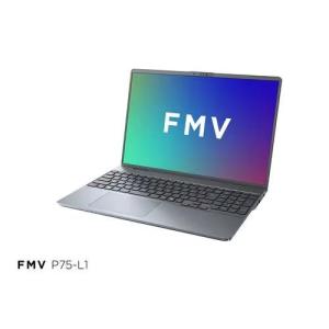 【長期保証付】富士通(FUJITSU) FMV Note P FMVP75L1HA 16.0型 Win11Home Ryzen 7 メモリ16GB SSD512GB Officeオプション付 ノートパソコン ストームグレー P75-