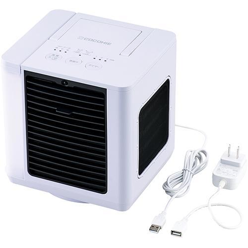 【長期保証付】ショップジャパン ここひえ R8 ホワイト CCH8WHWS 省エネ小型クーラー 20...