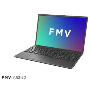 【長期保証付】富士通(FUJITSU) FMV Note A FMVA53L2BA 16型 Ryzen 5 Win11Home メモリ16GB SSD512GB Officeオプション付 ノートパソコン ブライトブラック