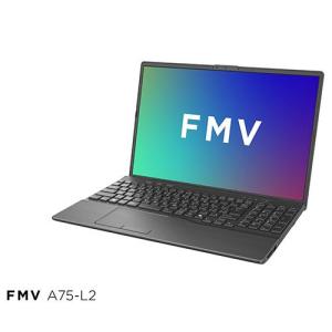 【長期保証付】富士通(FUJITSU) FMV Note A FMVA75L2BA 16型 Ryzen 7 Win11Home メモリ16GB SSD512GB Officeオプション付 ノートパソコン ブライトブラック