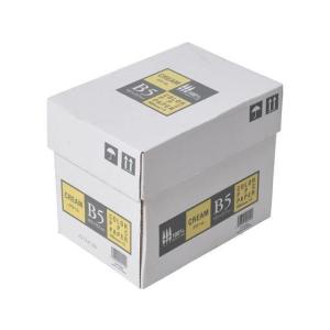 クリーム B5 コピー用紙 500枚×5