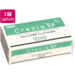 クレシア クレシアEF ハンドタオル ソフトタイフ 200組×30パック[代引不可]｜ebest