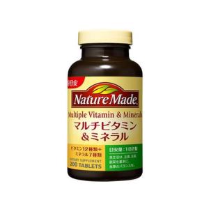 大塚製薬 ネイチャーメイド マルチビタミン&ミネラル 200粒[代引不可]｜ebest