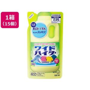 花王 ワイドハイター つめかえ用720ml 15個[代引不可]｜ebest