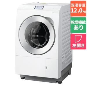【標準設置料金込】【長期5年保証付】パナソニック(Panasonic) NA-LX129CL-W ななめドラム洗濯乾燥機 左開き 洗濯12kg/乾燥6kg｜ebest