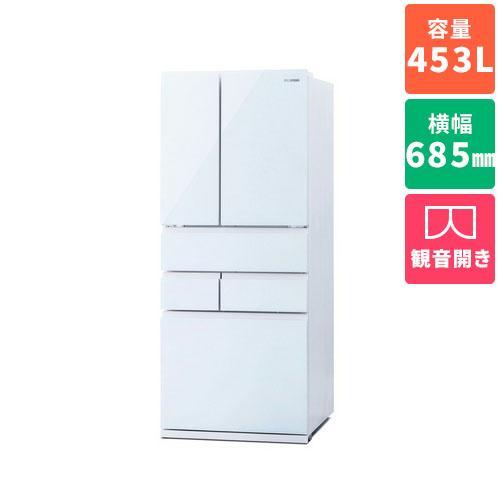 【標準設置料金込】冷蔵庫 400L以上 アイリスオーヤマ 453L 6ドア IRGN-C45A-W ...